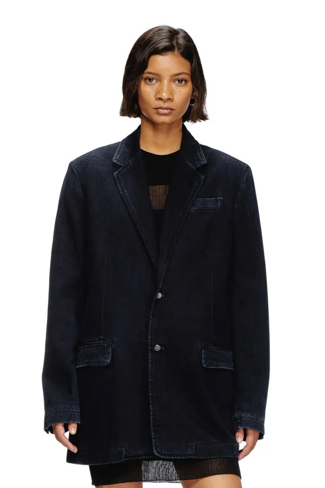 MenWomen Diesel Jackets DREGERD Dark Blue MenWomen Diesel Jackets DREGERD Dark Blue