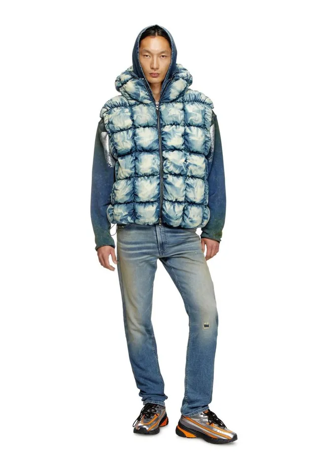 MenWomen Diesel Jackets WTHYS Blue