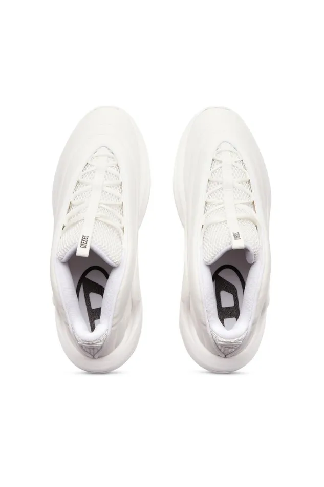 MenWomen Diesel Sneakers SDRUNNER X White