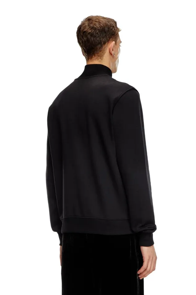 MenWomen Diesel Sweatshirts and Hoodies SLOCKDOVALPJ Black