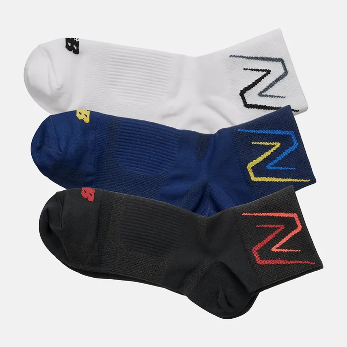 MenWomen Running Ankle 3 Pack Assorted 1 Colors New Balance Socks MenWomen Running Ankle 3 Pack Assorted 1 Colors New Balance Socks
