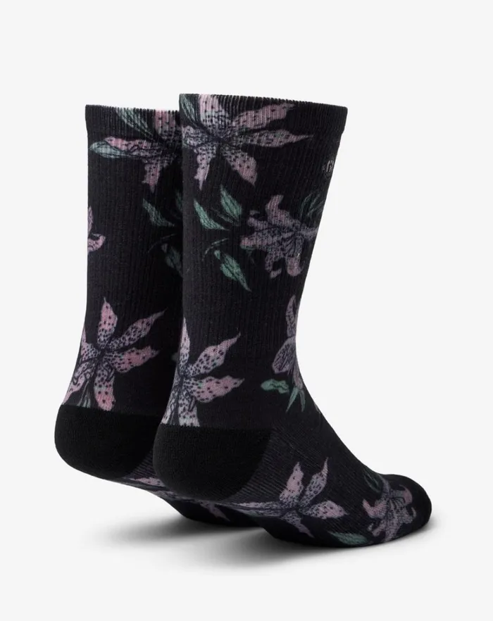 MenWomen Socks TravisMathew PARADISE PEAK CREW SOCK Black
