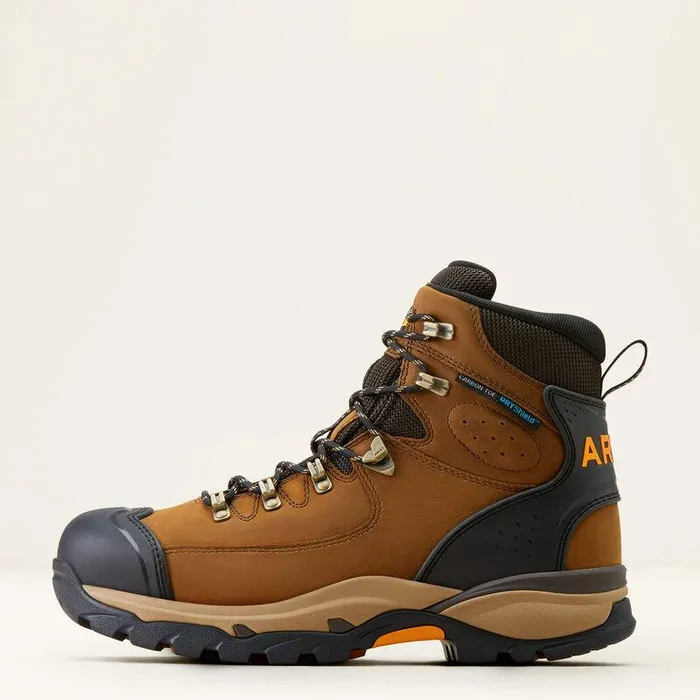 Men Work Boots Ariat Endeavor 6quot Waterproof Carbon Toe Work Boot Dusted Brown Men Work Boots Ariat Endeavor 6quot Waterproof Carbon Toe Work Boot Dusted Brown