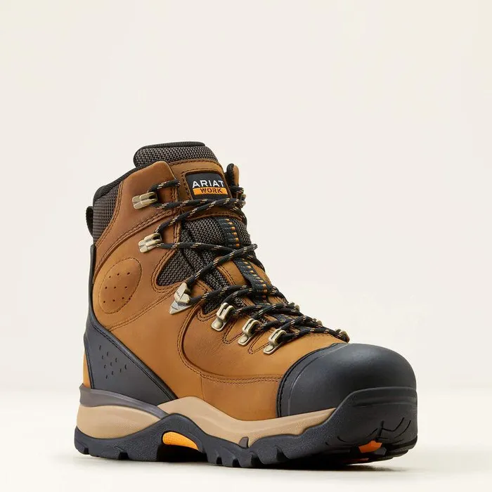 Men Work Boots Ariat Endeavor 6quot Waterproof Carbon Toe Work Boot Dusted Brown Men Work Boots Ariat Endeavor 6quot Waterproof Carbon Toe Work Boot Dusted Brown