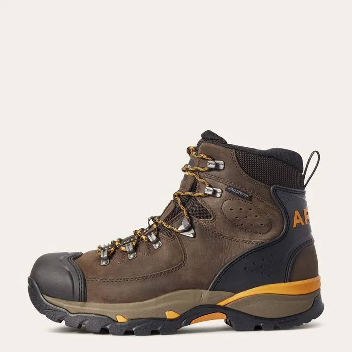 Men Work Boots Ariat Endeavor 6quot Waterproof Work Boot Chocolate Brown Men Work Boots Ariat Endeavor 6quot Waterproof Work Boot Chocolate Brown