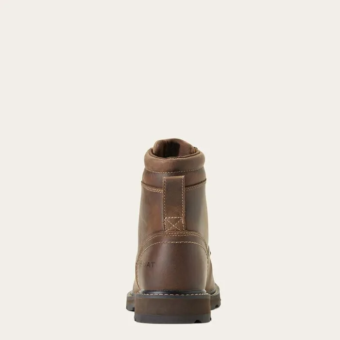 Men Work Boots Ariat Groundbreaker 6quot Work Boot Brown Men Work Boots Ariat Groundbreaker 6quot Work Boot Brown