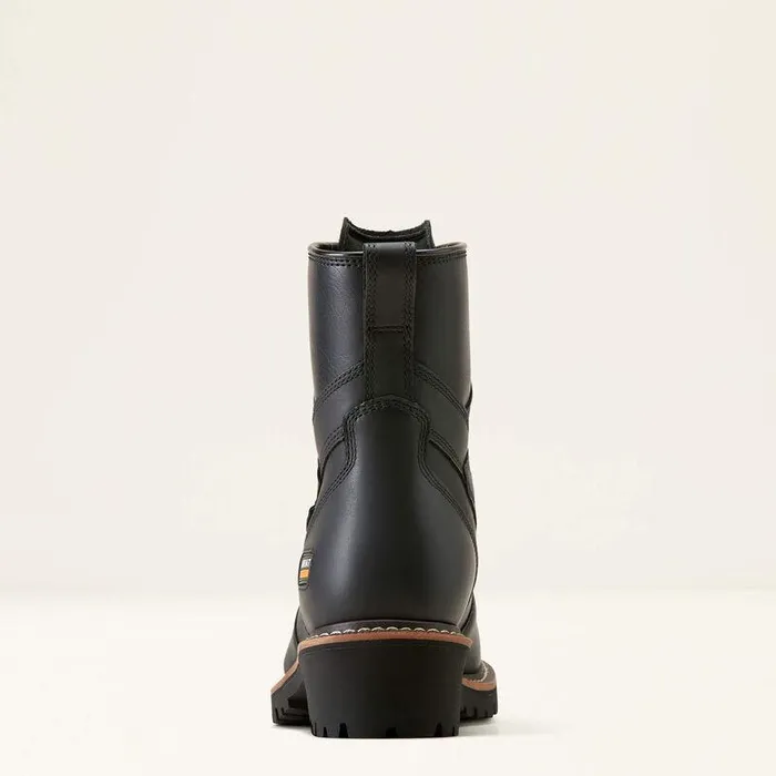 Men Work Boots Ariat Logger Shock Shield Waterproof Work Boot Black Men Work Boots Ariat Logger Shock Shield Waterproof Work Boot Black