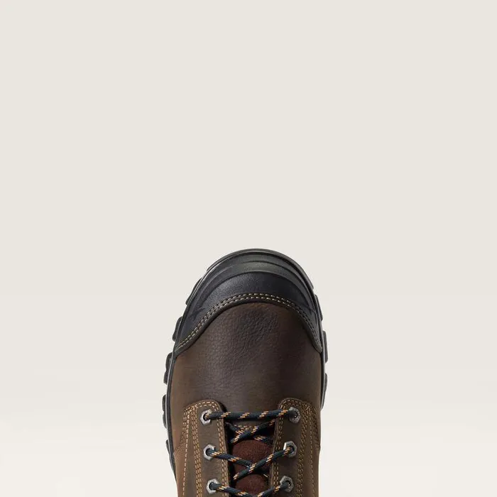 Men Work Boots Ariat Treadfast 6quot Waterproof Work Boot Dark Brown