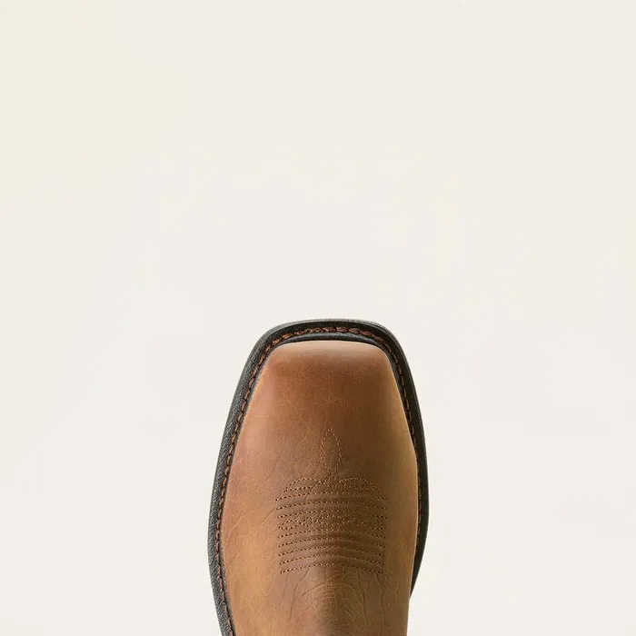 Men Work Boots Ariat WorkHog CSA Waterproof Composite Toe Work Boot Tumbled Barktwilight