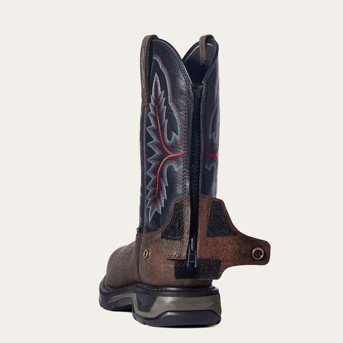 Men Work Boots Ariat WorkHog XT EZ Zip Carbon Toe Work Boot Bruin Brown Men Work Boots Ariat WorkHog XT EZ Zip Carbon Toe Work Boot Bruin Brown