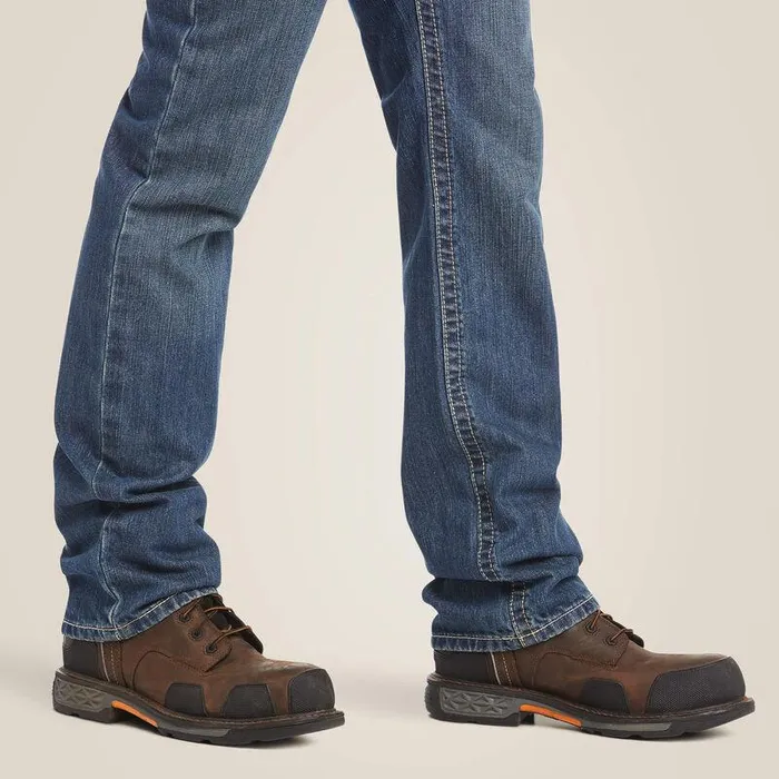 Men Workwear Ariat FR M4 Relaxed Boundary Boot Cut Jean Clay