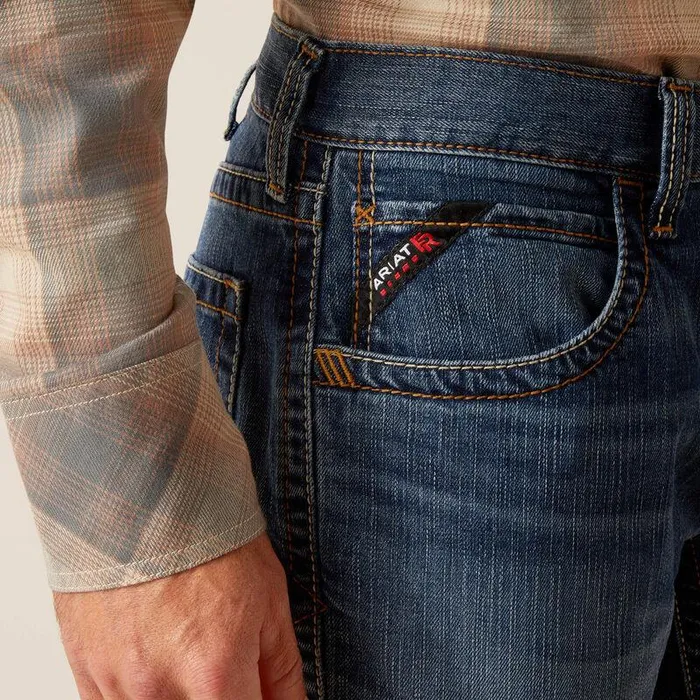 Men Workwear Ariat FR M5 Basic Straight Leg Jean Havasu