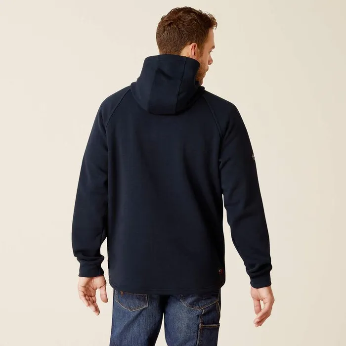 Men Workwear Ariat FR Primo Fleece 20 Hoodie Navy