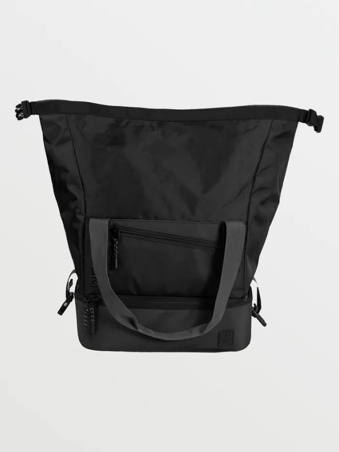 Mens Bags and Backpacks Volcom Outbound Rolltop Cooler 8211 Black