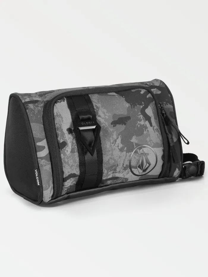 Mens Bags and Backpacks Volcom Tristone Travel Dopp Kit 8211 Grey