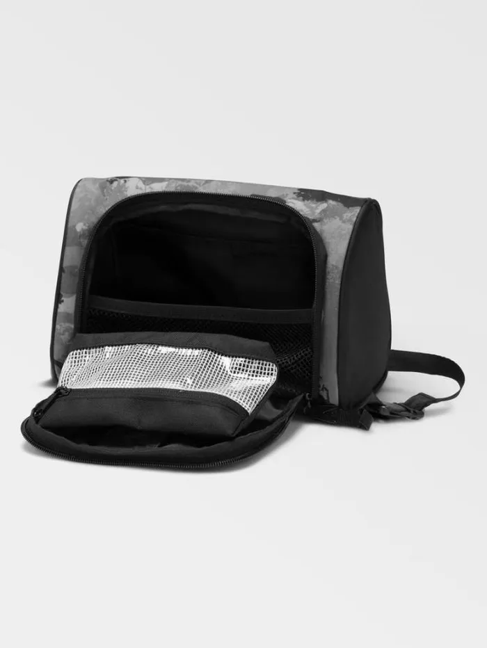 Mens Bags and Backpacks Volcom Tristone Travel Dopp Kit 8211 Grey