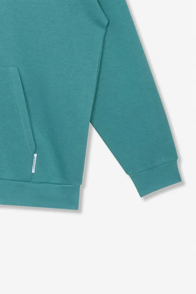 Mens EST Oversized Hoodie 8211 Teal Jameson Carter Hoodies and Sweatshirts