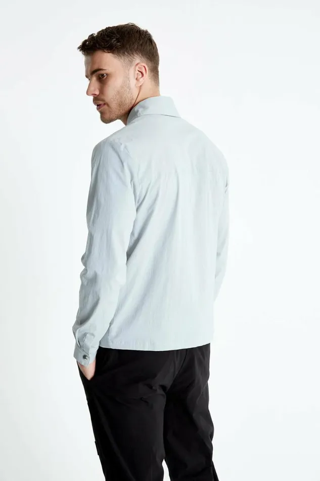 Mens Fenton Overshirt 8211 Light Blue Jameson Carter Jackets and Coats