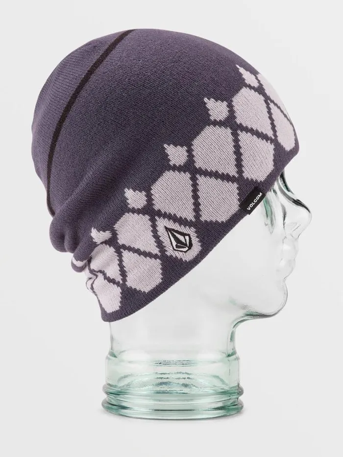 Mens Hats and Beanies Volcom Billbrd Beanie 8211 Purple