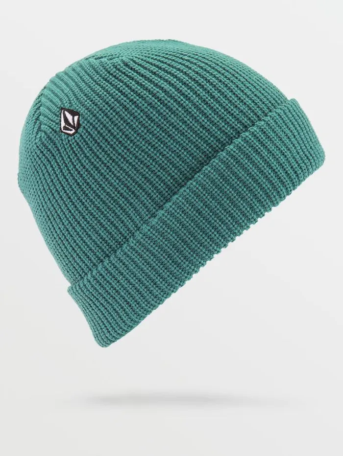 Mens Hats and Beanies Volcom Full Stone Beanie 8211 Ranger Green