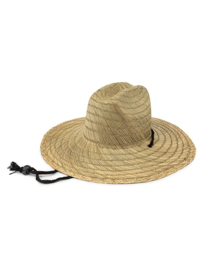 Mens Hats and Beanies Volcom Quarter Straw Hat 8211 Natural