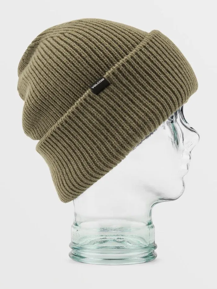 Mens Hats and Beanies Volcom Roller Beanie 8211 Teak
