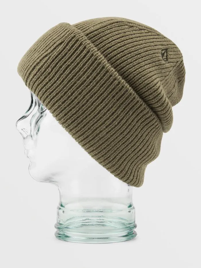 Mens Hats and Beanies Volcom Roller Beanie 8211 Teak