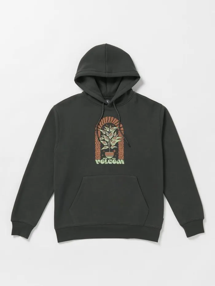 Mens Hoodies and Sweatshirts Volcom Earth Tripper Hoodie 8211 Stealth