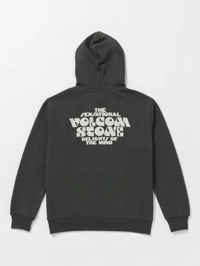 Mens Hoodies and Sweatshirts Volcom Earth Tripper Hoodie 8211 Stealth