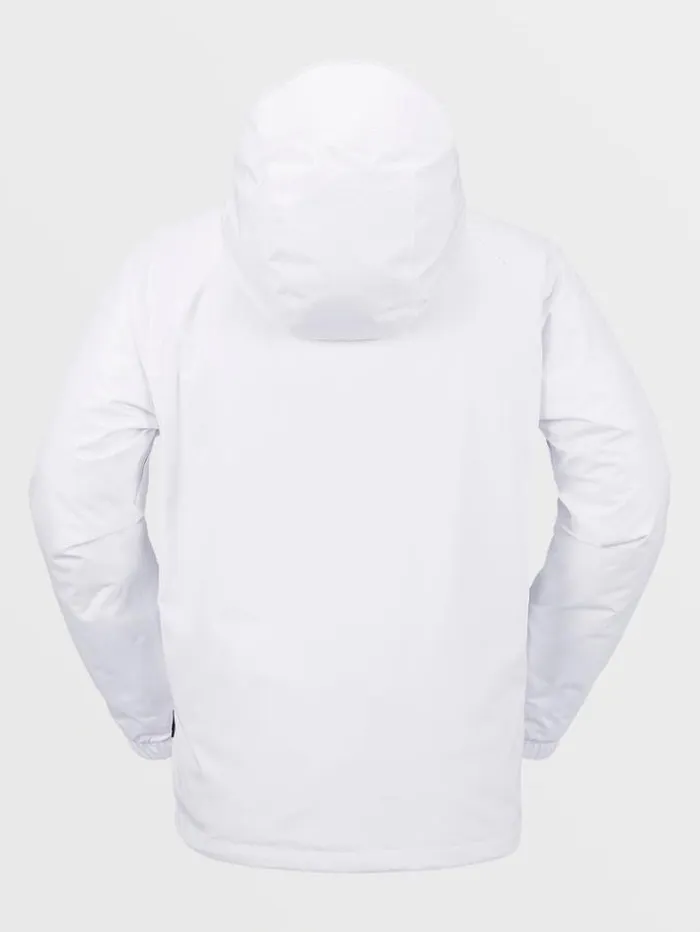Mens Jackets Volcom Dua Insulated Gore Jacket 8211 White