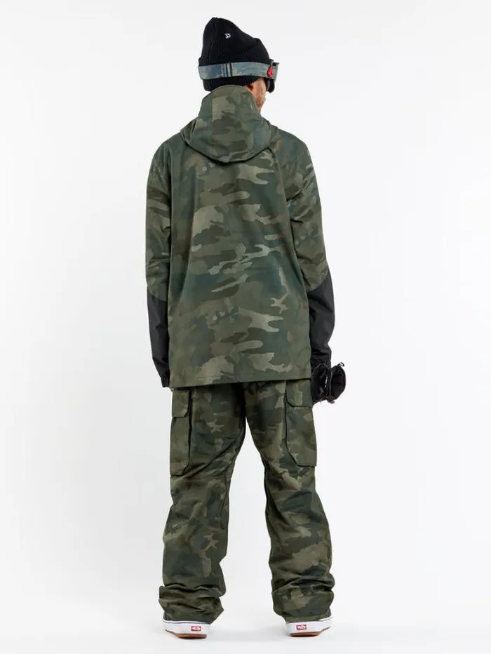 Mens Jackets Volcom Vcolp Jacket 8211 Cloudwash Camo