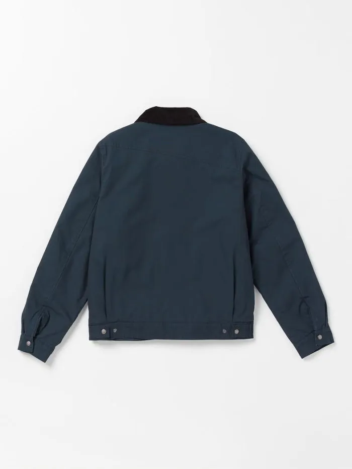 Mens Jackets Volcom Voider Lined Jacket 8211 Navy