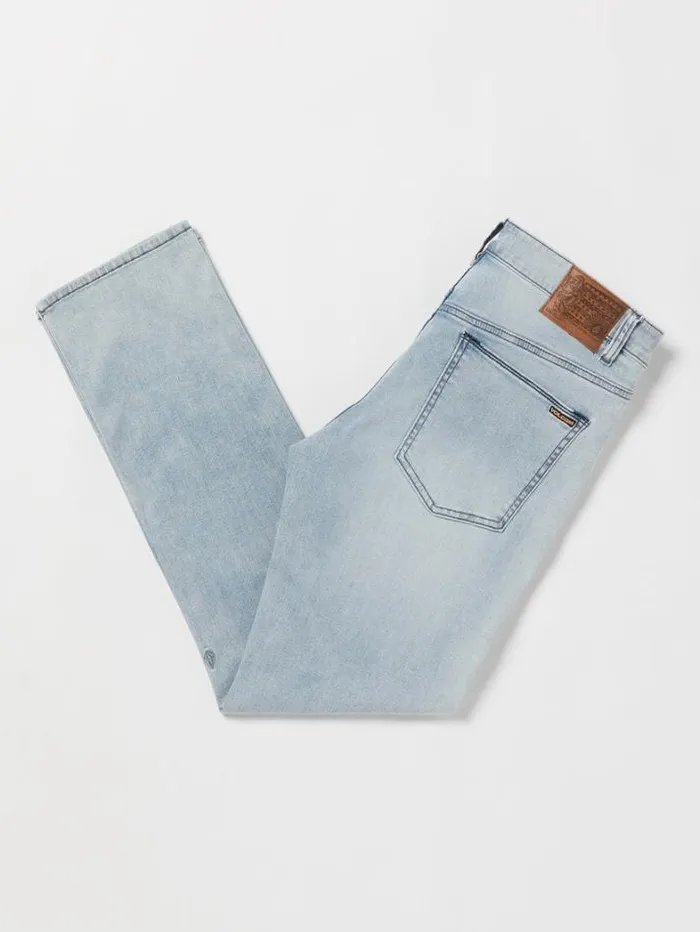 Mens Jeans Volcom Solver Modern Fit Jeans 8211 Powder Blue