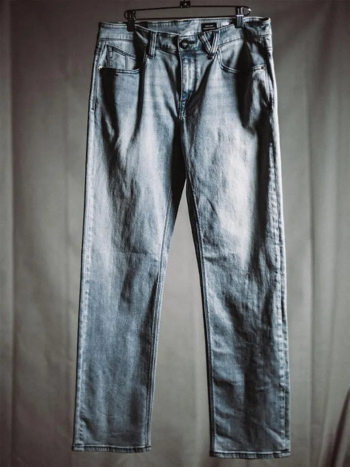 Mens Jeans Volcom Solver Modern Fit Jeans 8211 Powder Blue