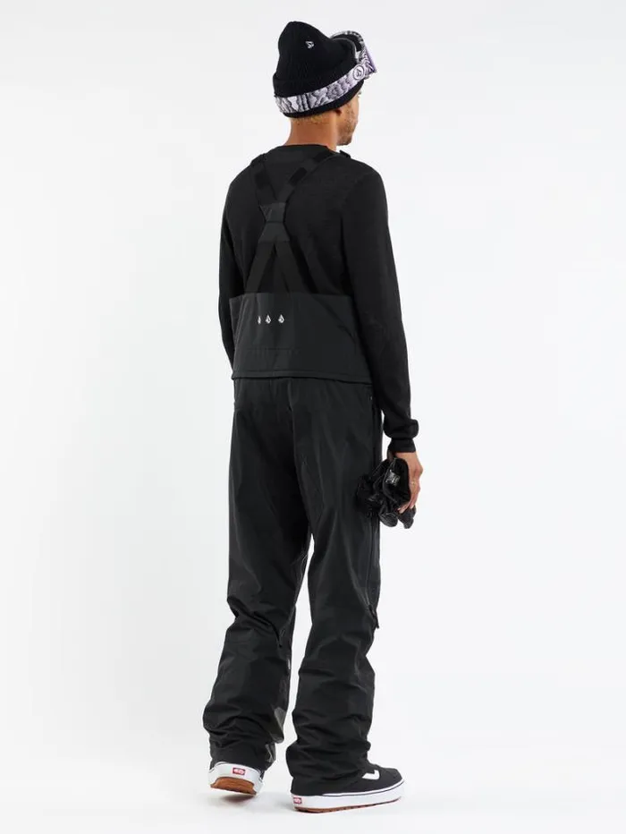 Mens Pants Volcom 3L GoreTex Bib Overhauler 8211 Black