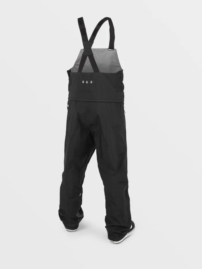 Mens Pants Volcom 3L GoreTex Bib Overhauler 8211 Black