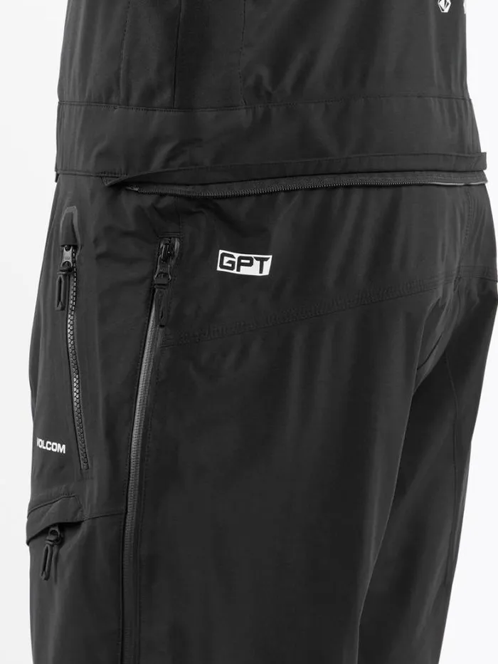 Mens Pants Volcom 3L GoreTex Bib Overhauler 8211 Black