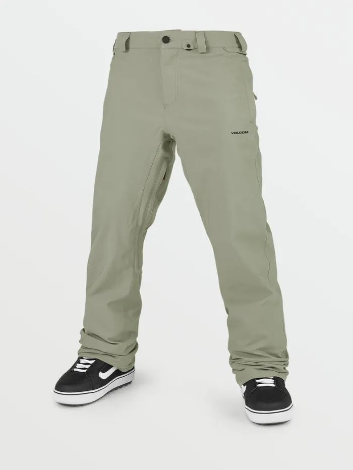 Mens Pants Volcom Freakin Snow Chino Pants 8211 Light Military