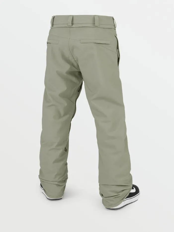 Mens Pants Volcom Freakin Snow Chino Pants 8211 Light Military