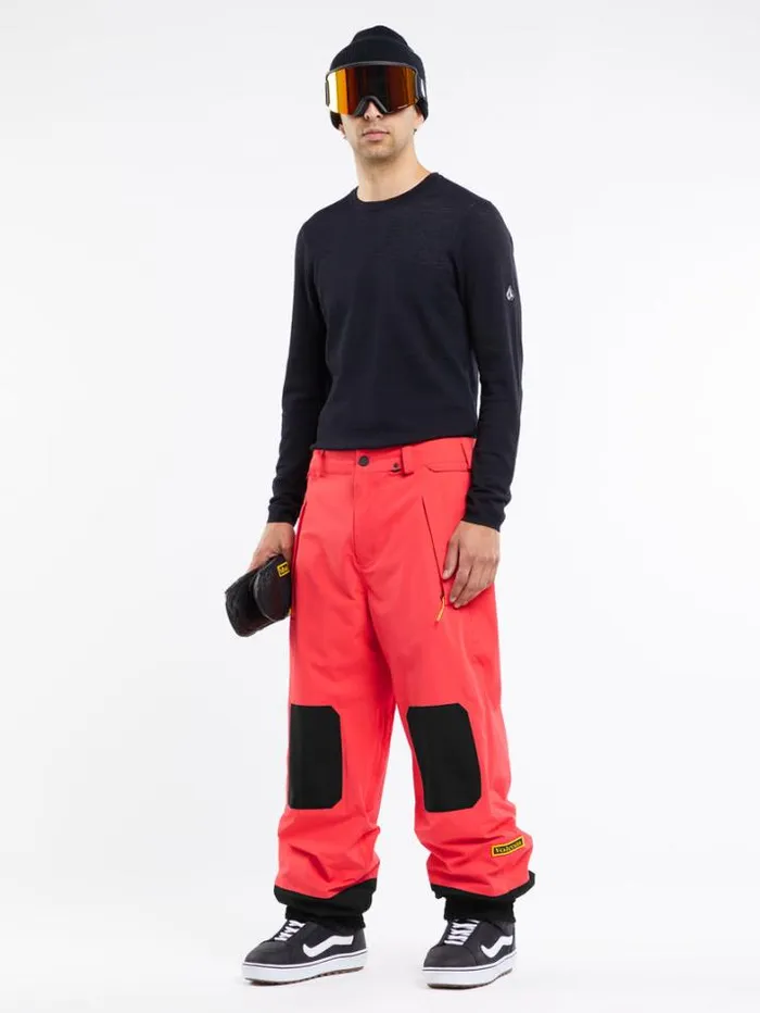 Mens Pants Volcom Longo GoreTex Pants 8211 Orange
