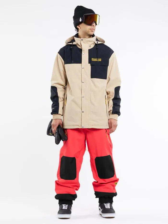 Mens Pants Volcom Longo GoreTex Pants 8211 Orange