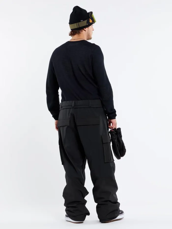 Mens Pants Volcom Nwrk Baggy Pants 8211 Black