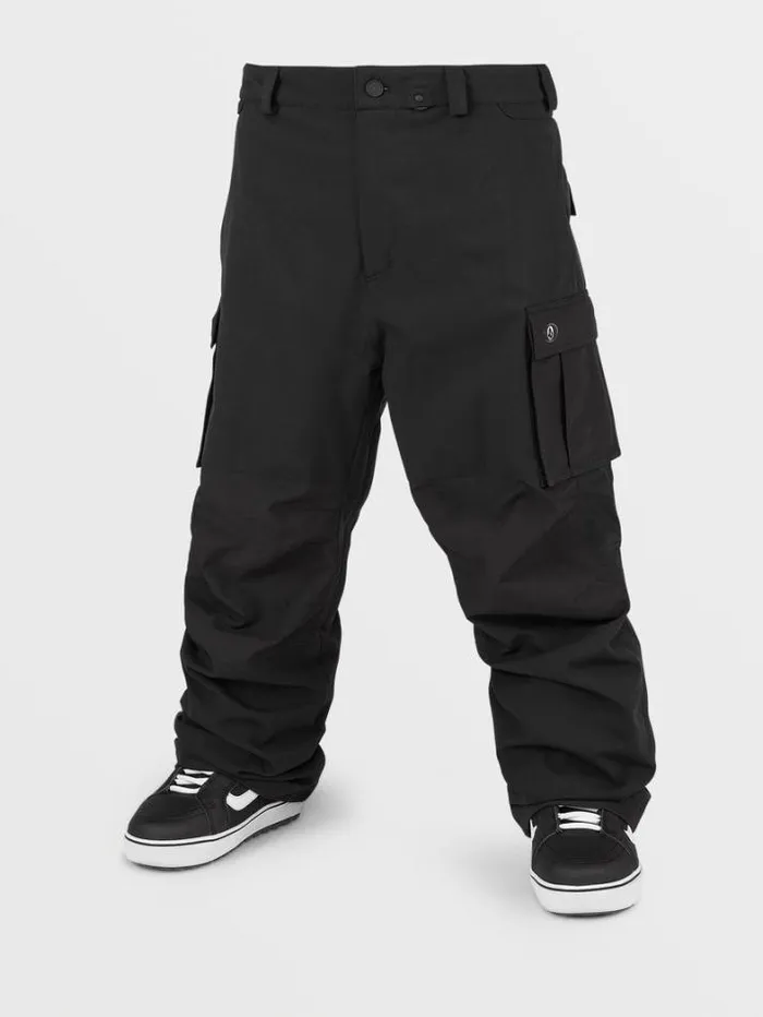 Mens Pants Volcom Nwrk Baggy Pants 8211 Black