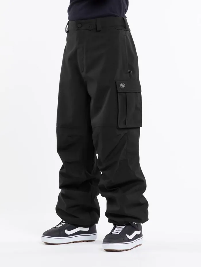 Mens Pants Volcom Nwrk Baggy Pants 8211 Black