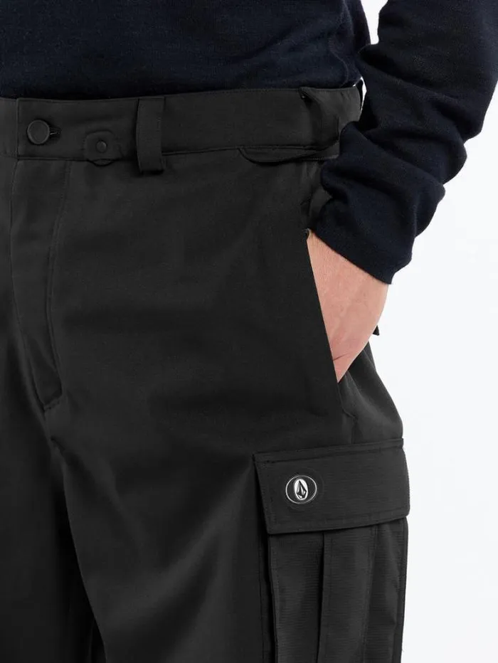 Mens Pants Volcom Nwrk Baggy Pants 8211 Black
