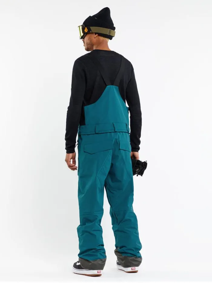 Mens Pants Volcom Rain GoreTex Bib Overalls 8211 Blue