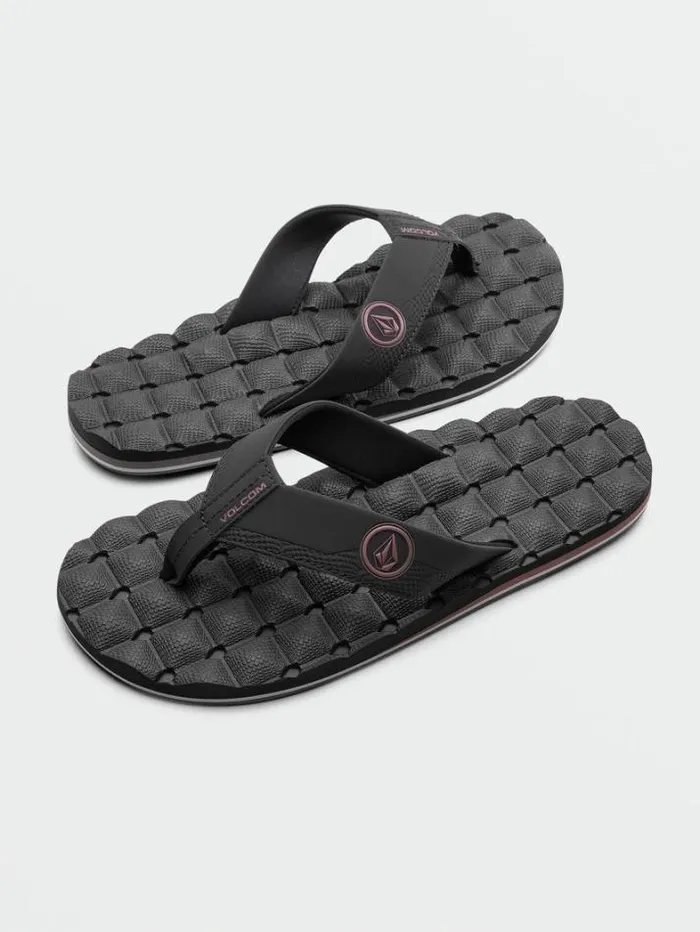 Mens Sandals Volcom Recliner Sandals 8211 Navy Combo