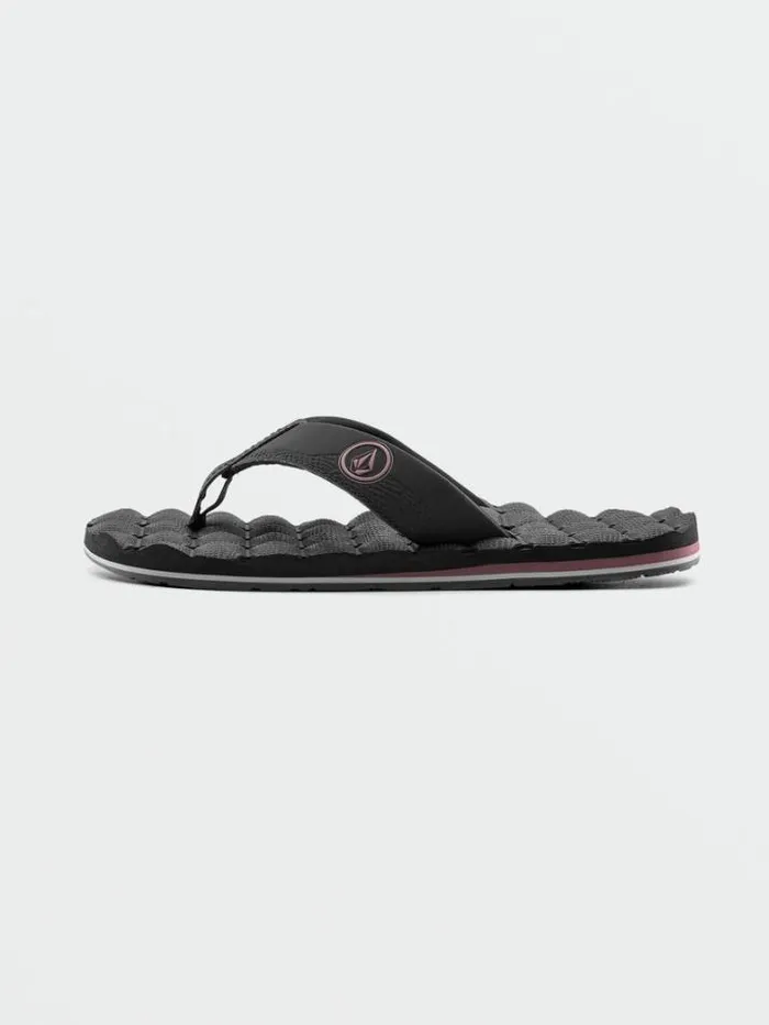 Mens Sandals Volcom Recliner Sandals 8211 Navy Combo