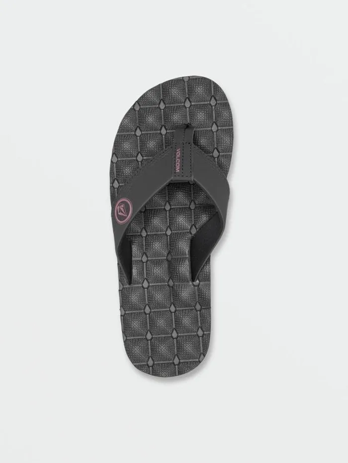 Mens Sandals Volcom Recliner Sandals 8211 Navy Combo