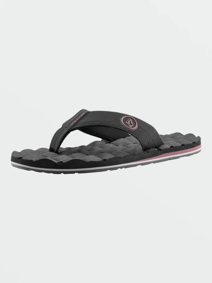 Mens Sandals Volcom Recliner Sandals 8211 Navy Combo